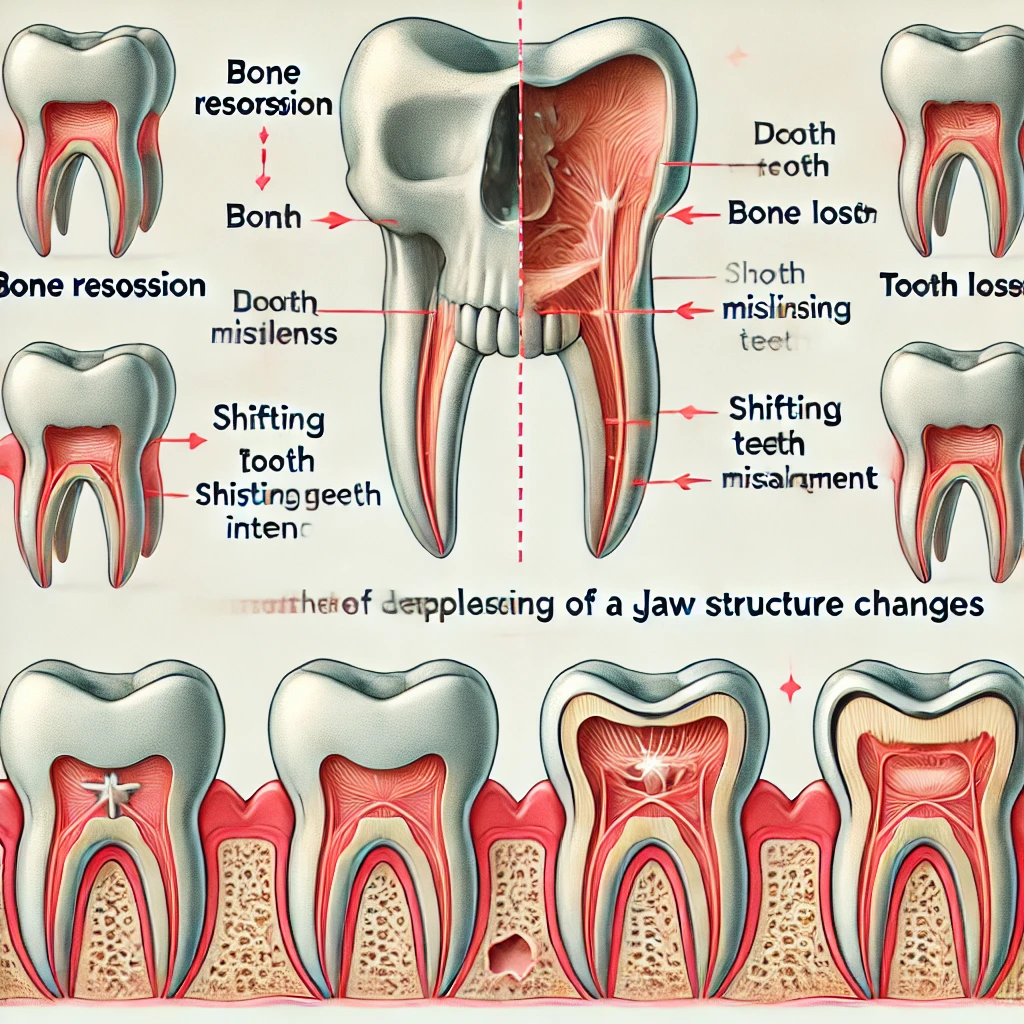 What happens if you have a tooth pulled and don't replace it
